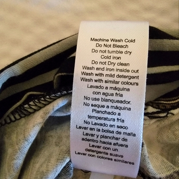 Lascana for Venus V-NECK  paisley brown, cream & black tunic belted top  sz S - Picture 5 of 13